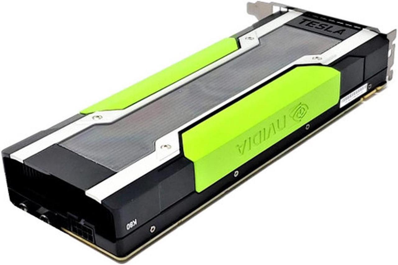 Alt view image 4 of 7 - NVIDIA Tesla K80 Accelerator Card 24GB GDDR5 PCI-E 3.0 x16 Graphics Card