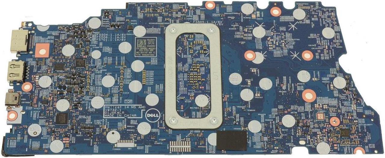 Alt view image 7 of 11 - DELL INSPIRON 7405 2-IN-1 SERIES AMD RYZEN 5 4500U LAPTOP MOTHERBOARD NNDRC