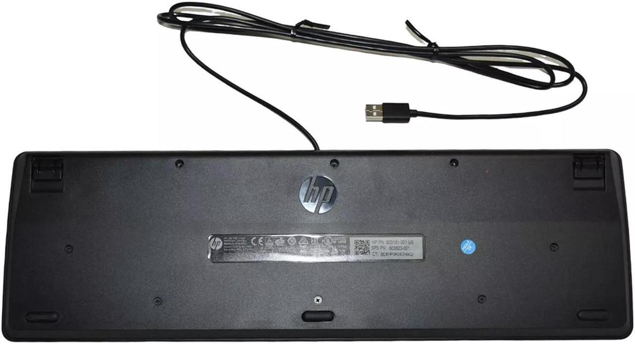 Alt view image 5 of 5 - HP USB  Keyboard Slim Business