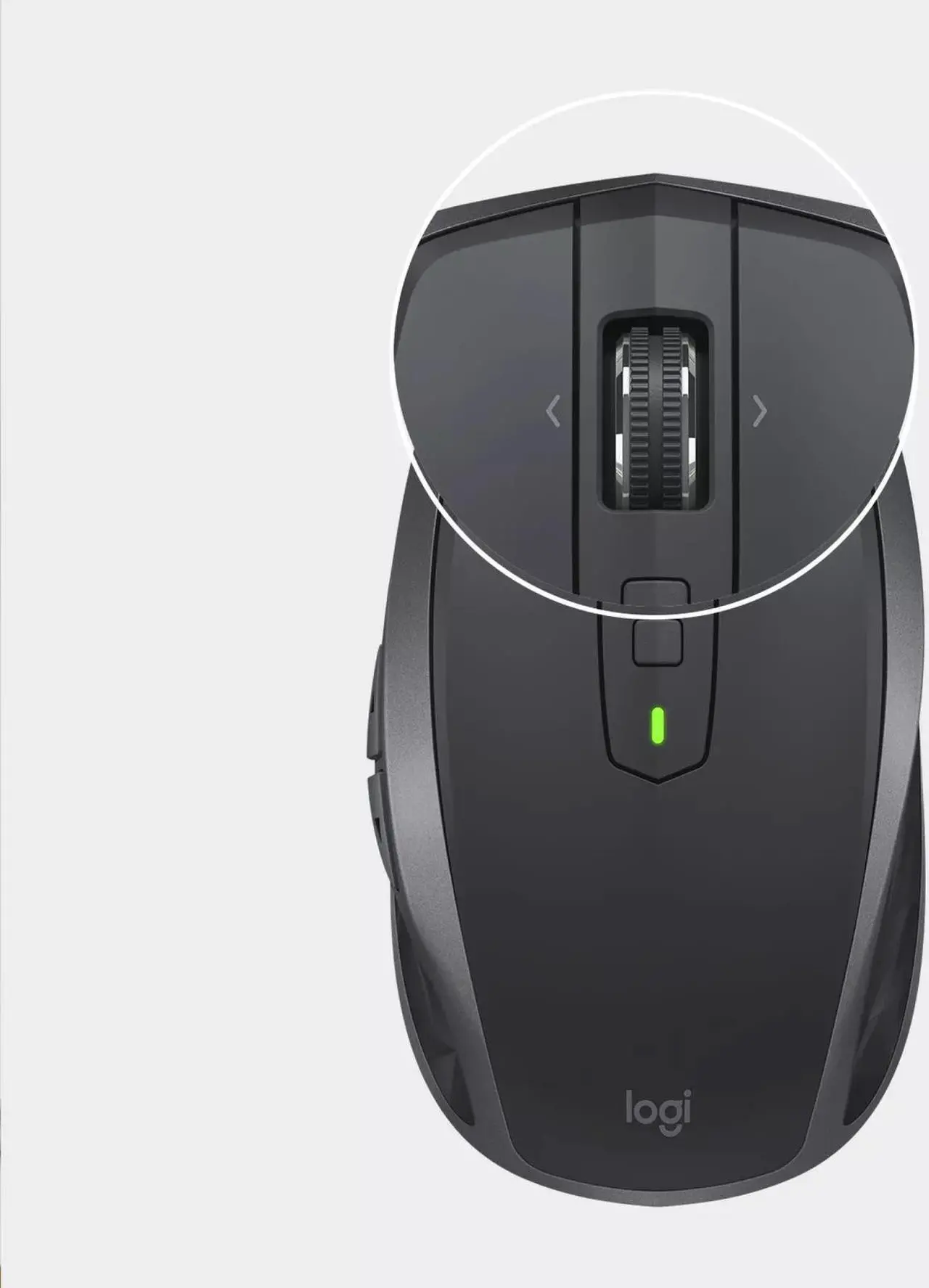 Alt view image 2 of 6 - logitech - MX Anywhere 2S Wireless Laser Mouse - Black