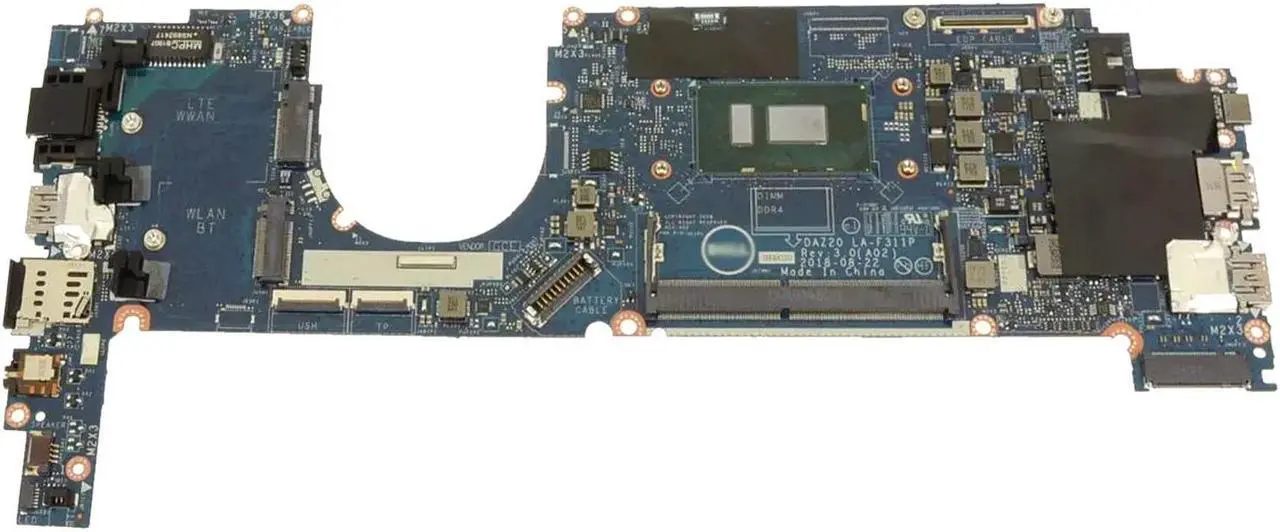 Alt view image 4 of 7 - Dell Latitude 7290 7390 Motherboard Intel i5-8350U 1.7GHz Quad-Core DDR4 R6G6N