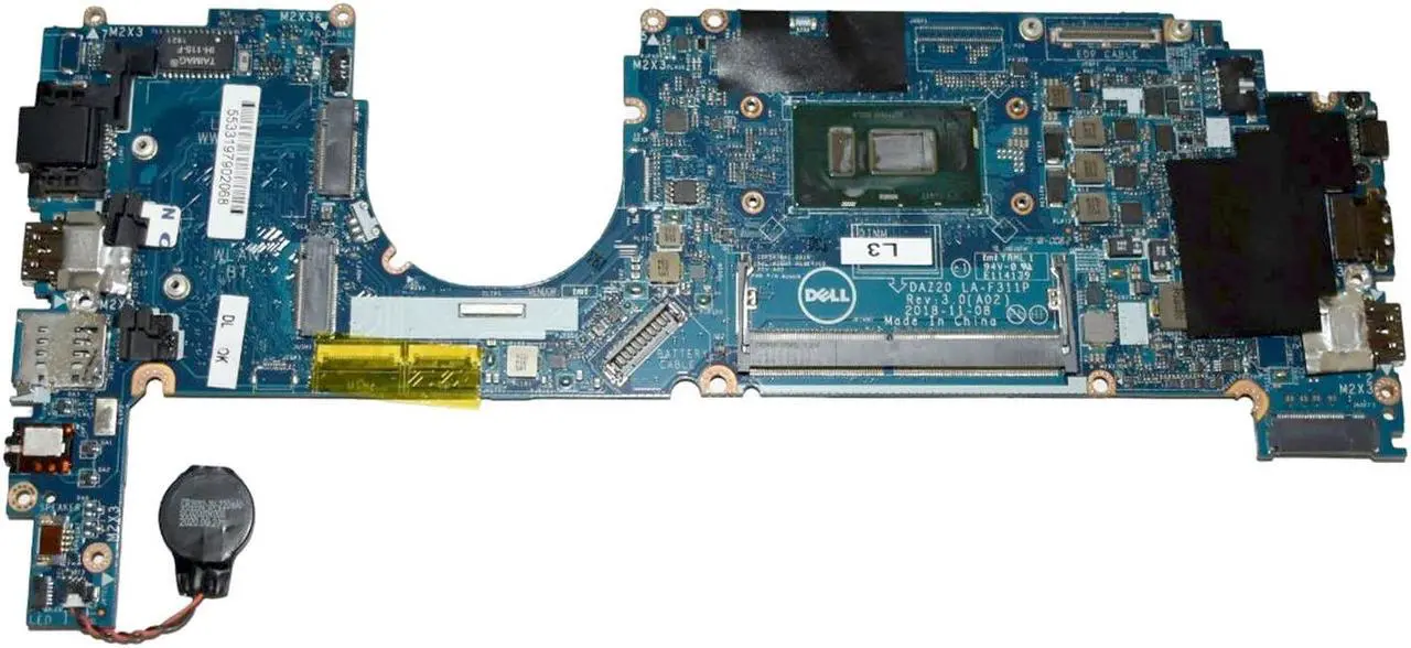 Alt view image 5 of 7 - Dell Latitude 7290 7390 Motherboard Intel i5-8350U 1.7GHz Quad-Core DDR4 R6G6N
