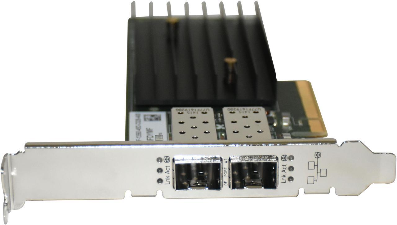 Alt view image 2 of 6 - Dell Brocade 1020 2 x Ports 10GbE PCI Exp 2.0 x8 Converged Network Adapter Card