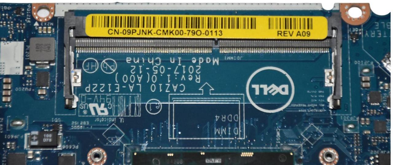 Alt view image 2 of 5 - Dell Latitude 7280 7380 Motherboard i5-6300U 6th Gen 9PJNK