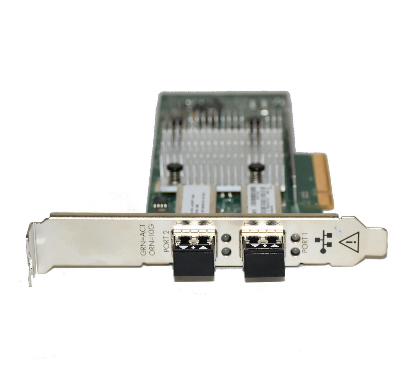 Alt view image 4 of 6 - HP 530SFP+ 10GbE Dual-Port SFP+ PCIe 2.0 x8 Server Network Adapter Card Cavium 57810S High Profile 656244-001