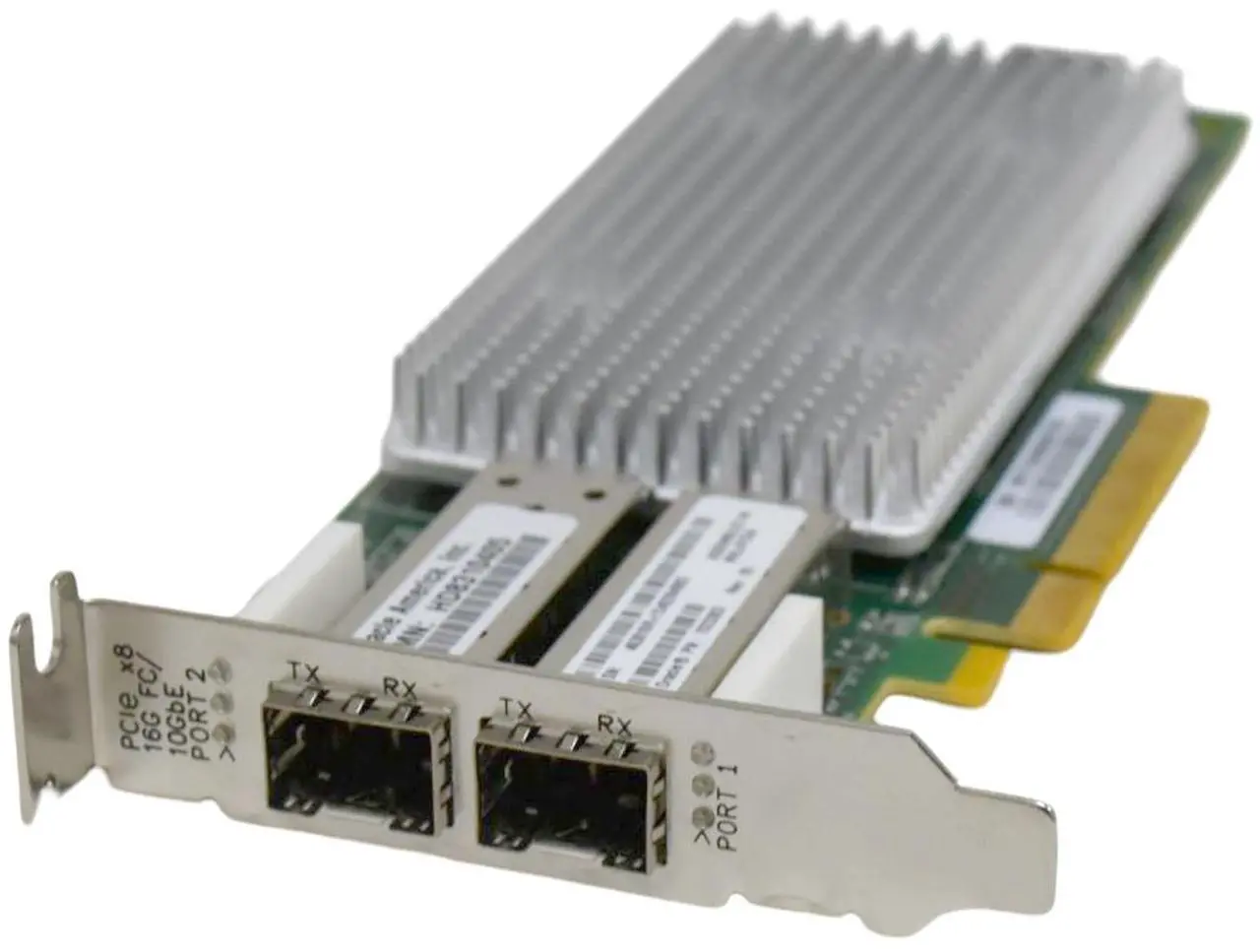 Alt view image 6 of 7 - QLogic QLE8362-ORL Dual-Port 16Gb Fibre Channel 10Gb Ethernet PCIe Card QLE8362-ORL