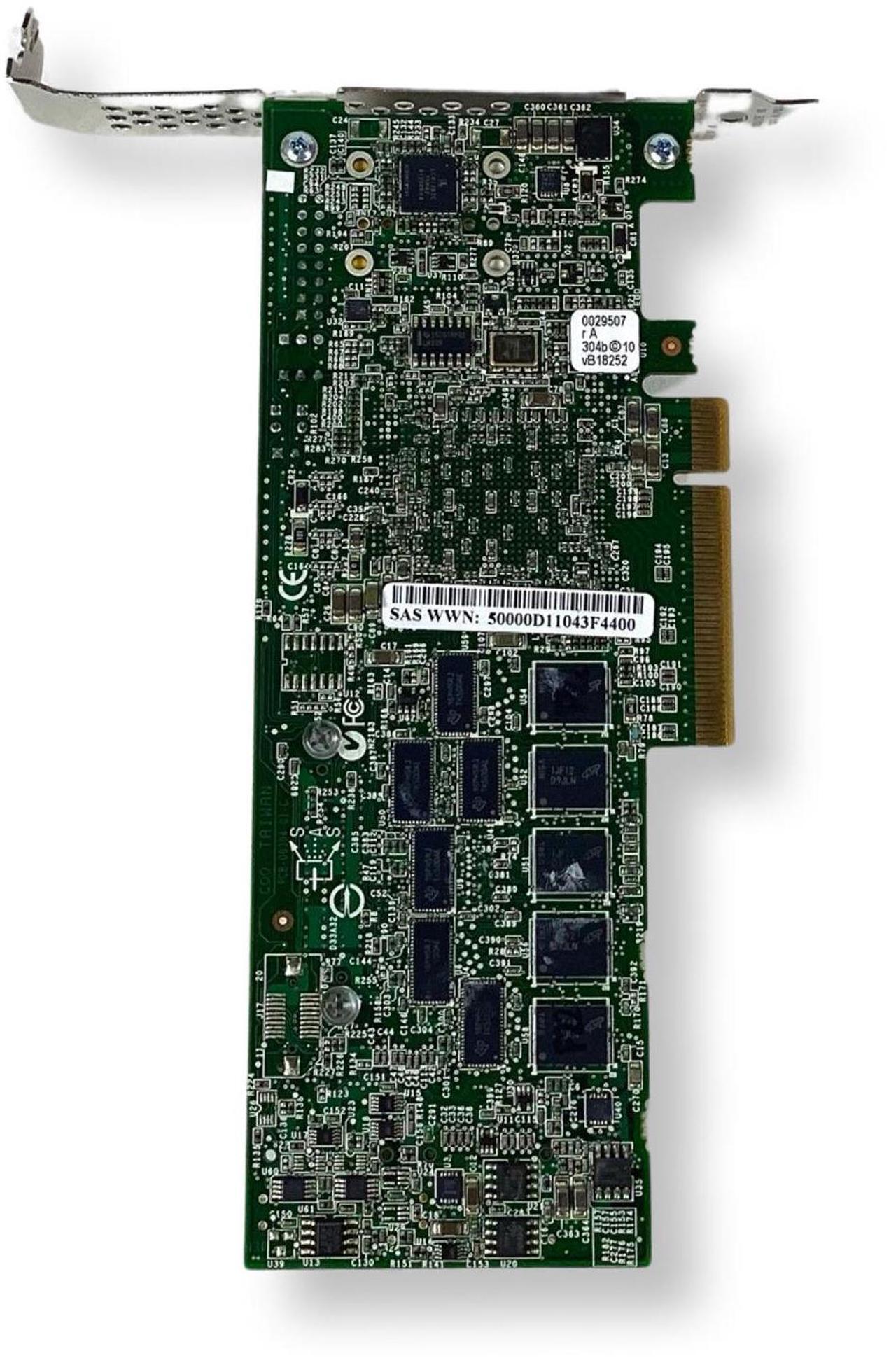 Alt view image 5 of 7 - Adaptec ASR-5405Z RAID Controller 512MB Cache PCIe x8 4-Port SAS SATA ZMCP Full-Height ASR-5405Z