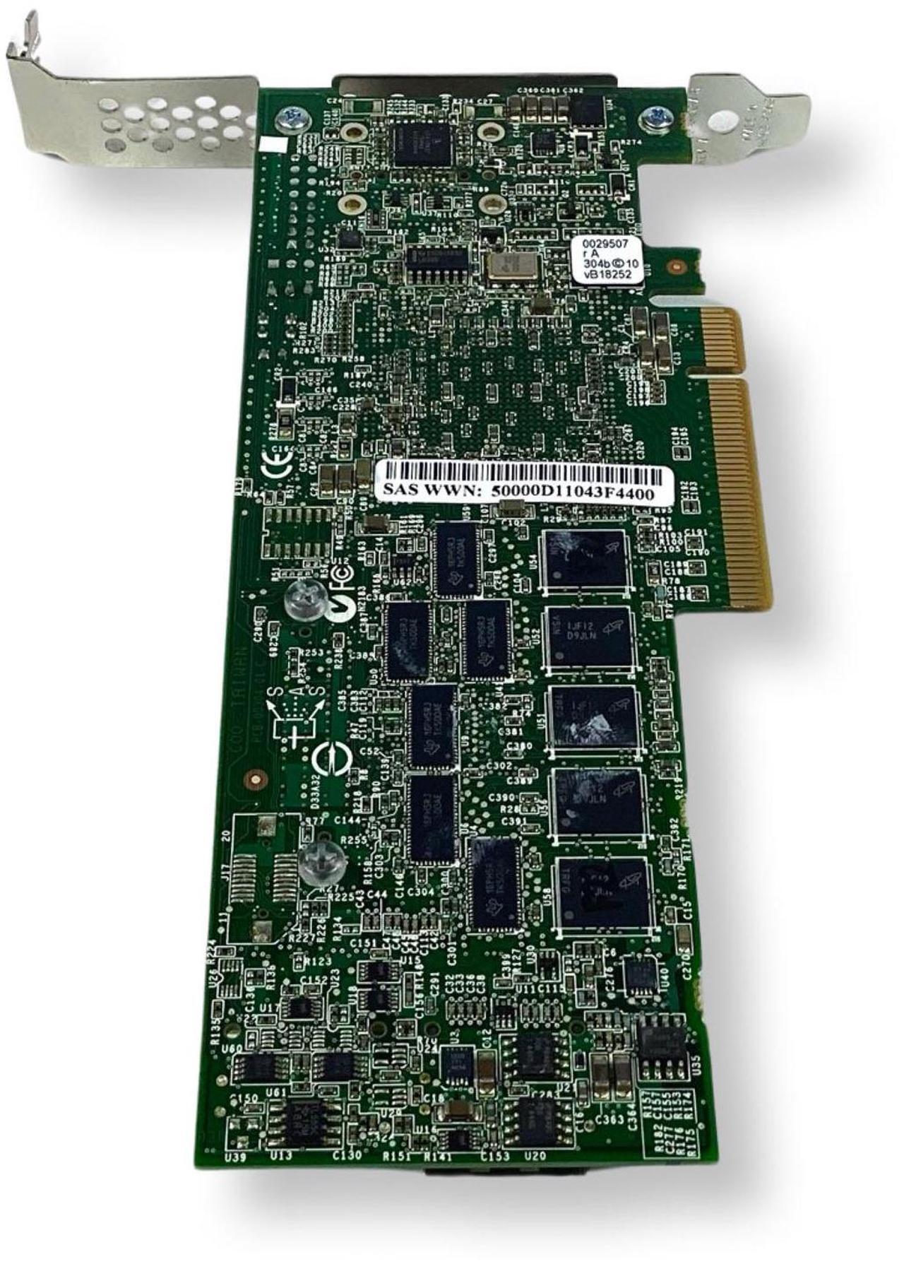 Alt view image 6 of 7 - Adaptec ASR-5405Z RAID Controller 512MB Cache PCIe x8 4-Port SAS SATA ZMCP Full-Height ASR-5405Z