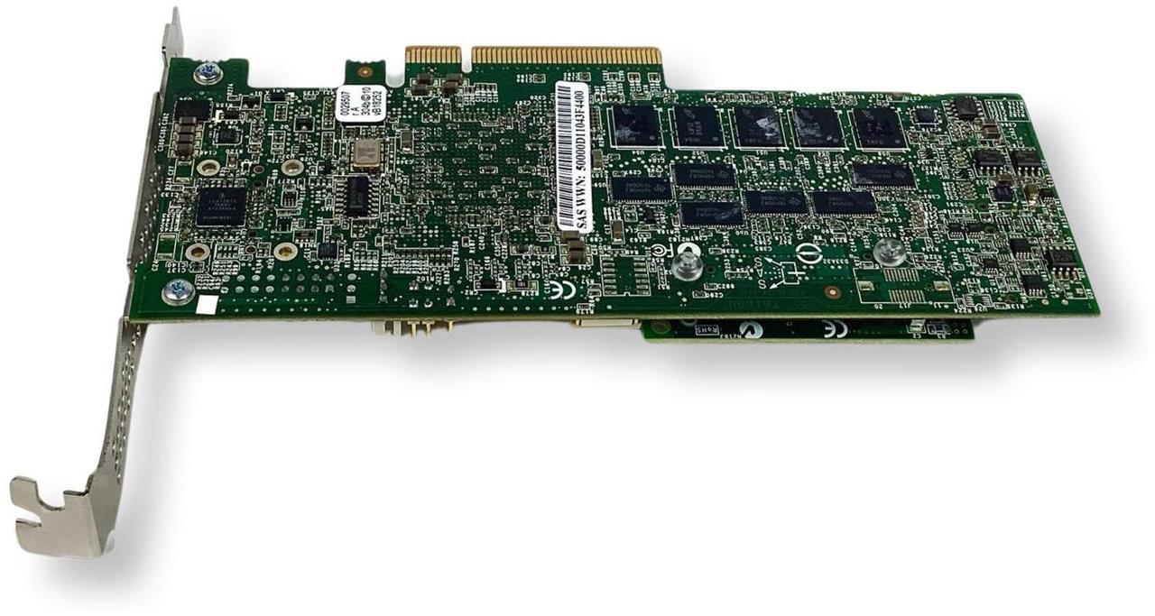 Alt view image 7 of 7 - Adaptec ASR-5405Z RAID Controller 512MB Cache PCIe x8 4-Port SAS SATA ZMCP Full-Height ASR-5405Z