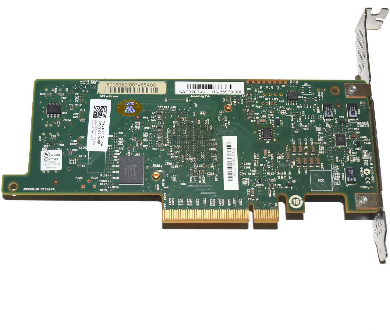 Alt view image 2 of 7 - LSI 9207-8i 6Gbs SAS SATA PCI-E 3.0 HBA IT Mode Expander RAID Controller Card