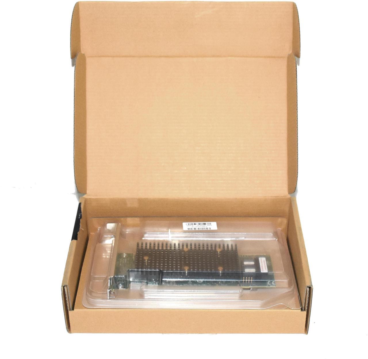 Alt view image 5 of 6 - Broadcom LSI 9400-8i Tri-Mode HBA 8-Port 12Gb/s SAS SATA NVMe PCIe 3.0 x8 Includes Full & Low Profile Brackets 9400-8I