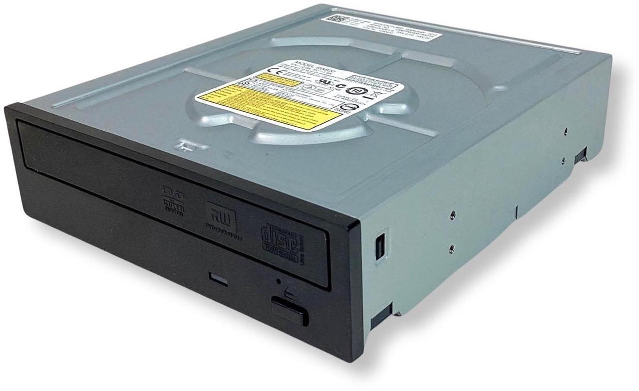 Alt view image 4 of 7 - Dell SW820 SATA DVD±RW Dual Layer Recorder Drive Black Bezel Half-Height GKJJY