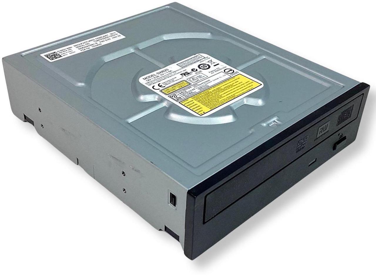 Alt view image 3 of 7 - Dell SW820 SATA DVD±RW Dual Layer Recorder Drive Black Bezel Half-Height GKJJY