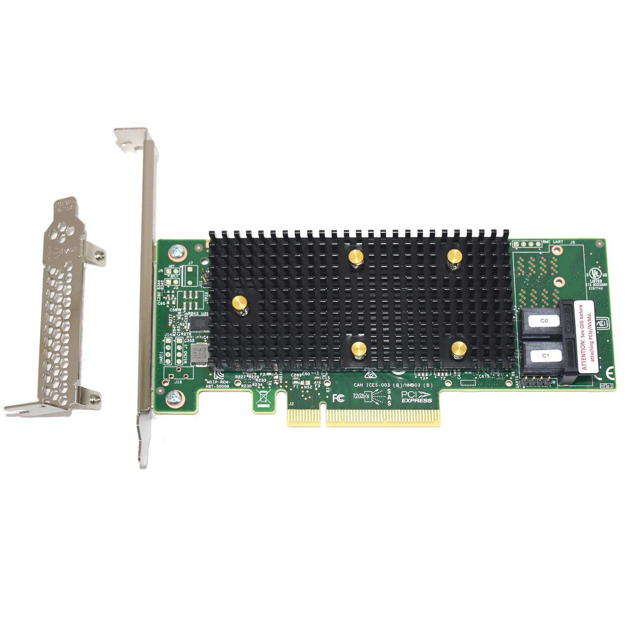 Alt view image 3 of 8 - LSI 9400-8I LSI 9400 Series Tri-Mode 12G SAS / SATA PCIe HBA SAS9400-8I