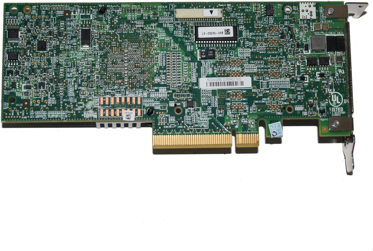 Alt view image 6 of 6 - LSI MegaRAID 8-Port 6Gb/s SATA SAS PCIe 2.0 x8 RAID Controller Card 9261-8i