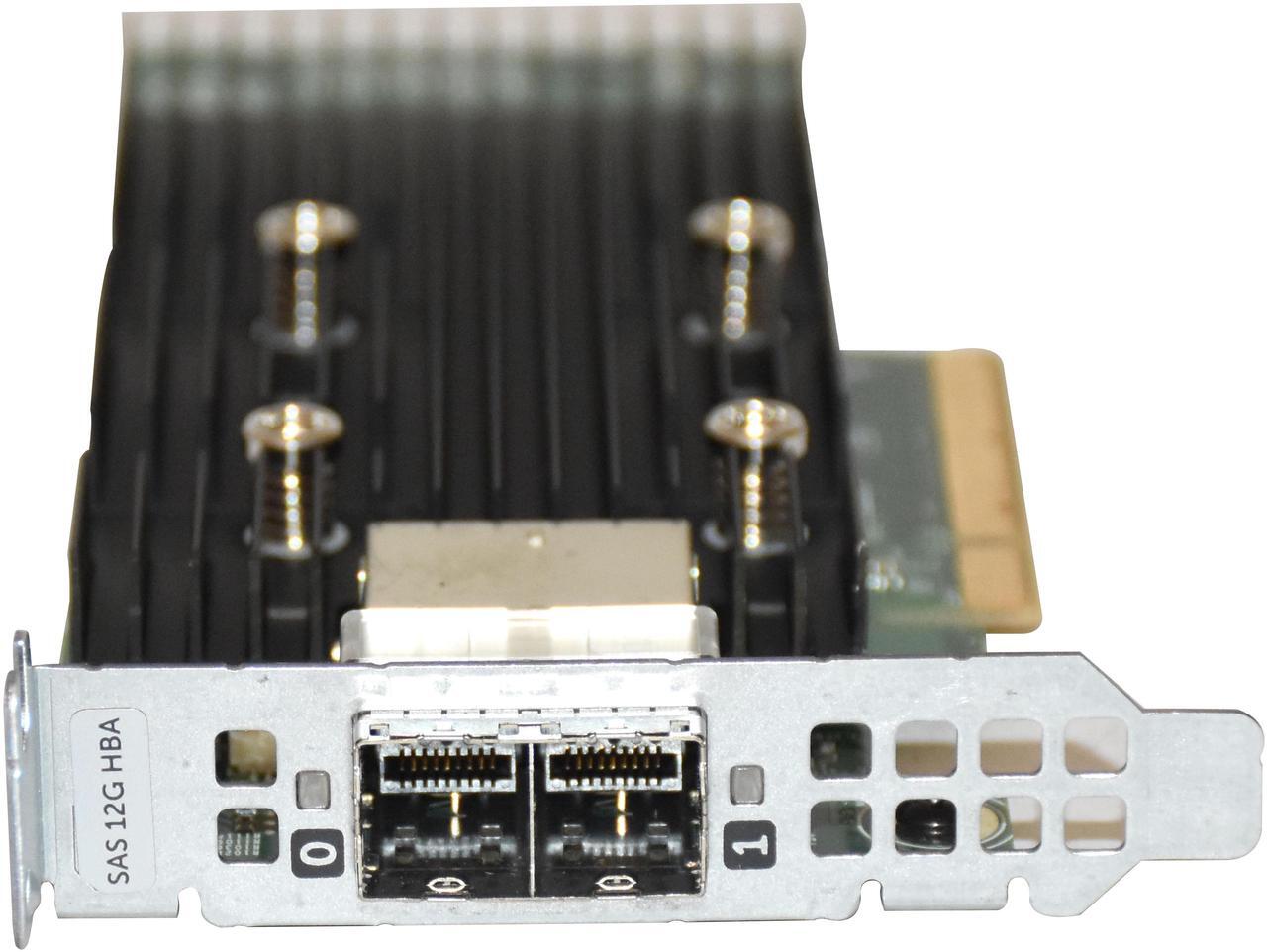 Alt view image 4 of 7 - Dell 9300-8e LSE 12Gbps SAS External Dual-Port PCIe x8 Low/High Profile Host Bus Adapter T93GD