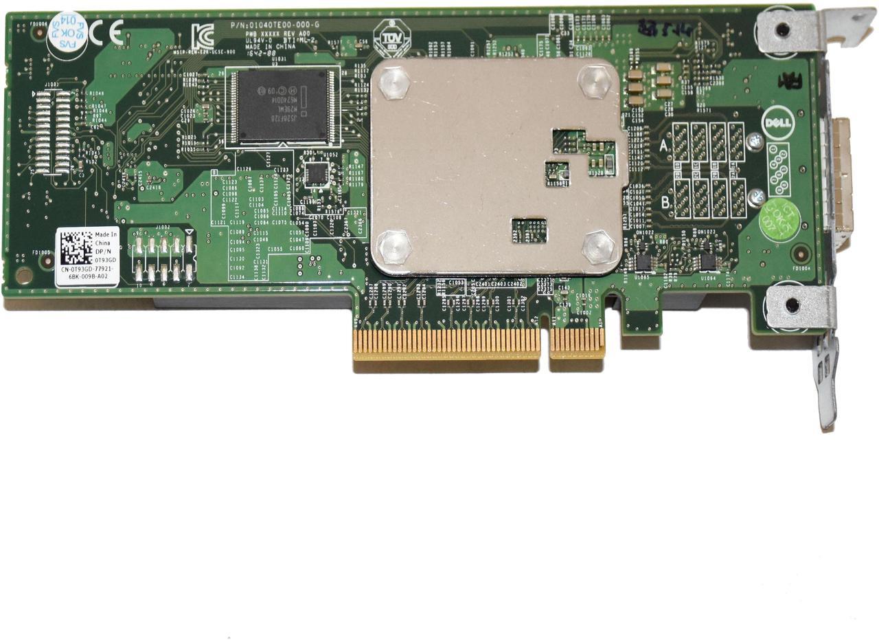 Alt view image 5 of 7 - Dell 9300-8e LSE 12Gbps SAS External Dual-Port PCIe x8 Low/High Profile Host Bus Adapter T93GD