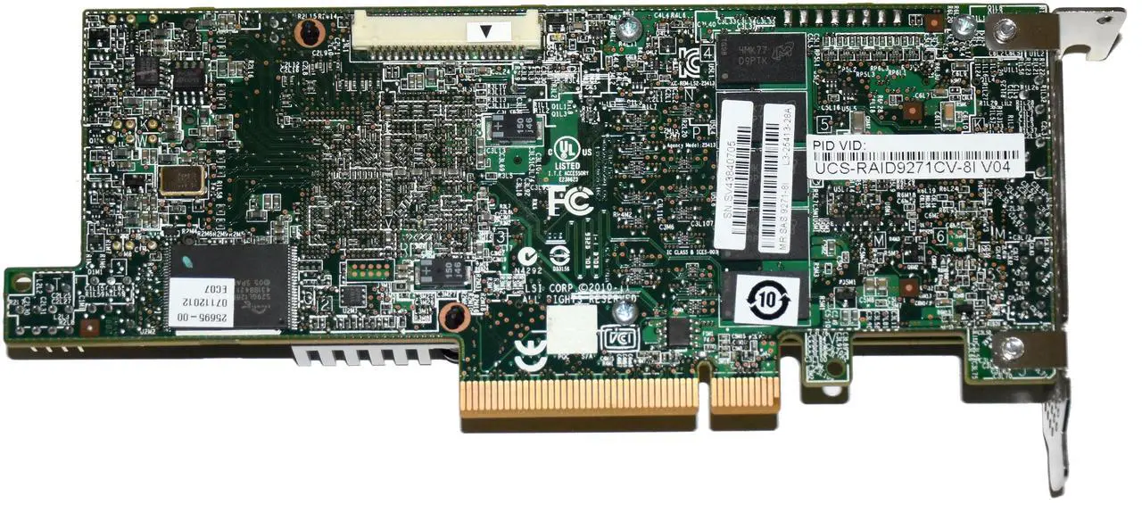 Alt view image 4 of 5 - LSI00330 LSI MegaRAID 9271-8i 8-port PCI-E 3.0 6Gbps RAID Controller Card