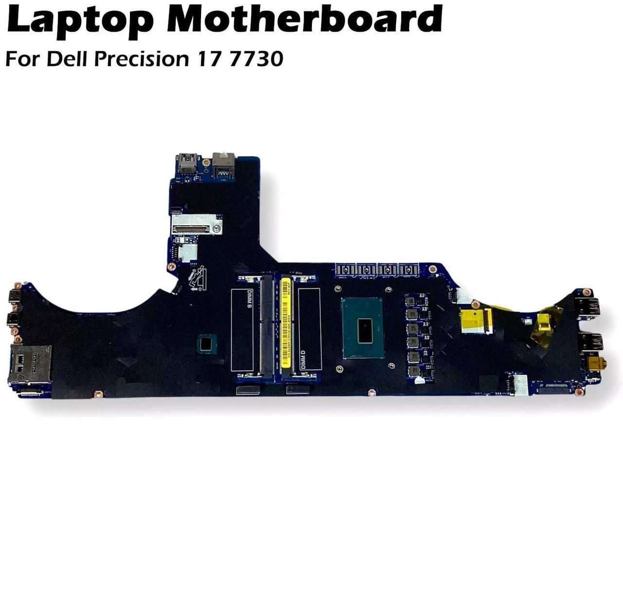 Alt view image 2 of 6 - Dell Precision 7730 Motherboard V490F 0V490F | Intel Core i5-8400H 2.5GHz Quad-Core CPU | OEM System Board
