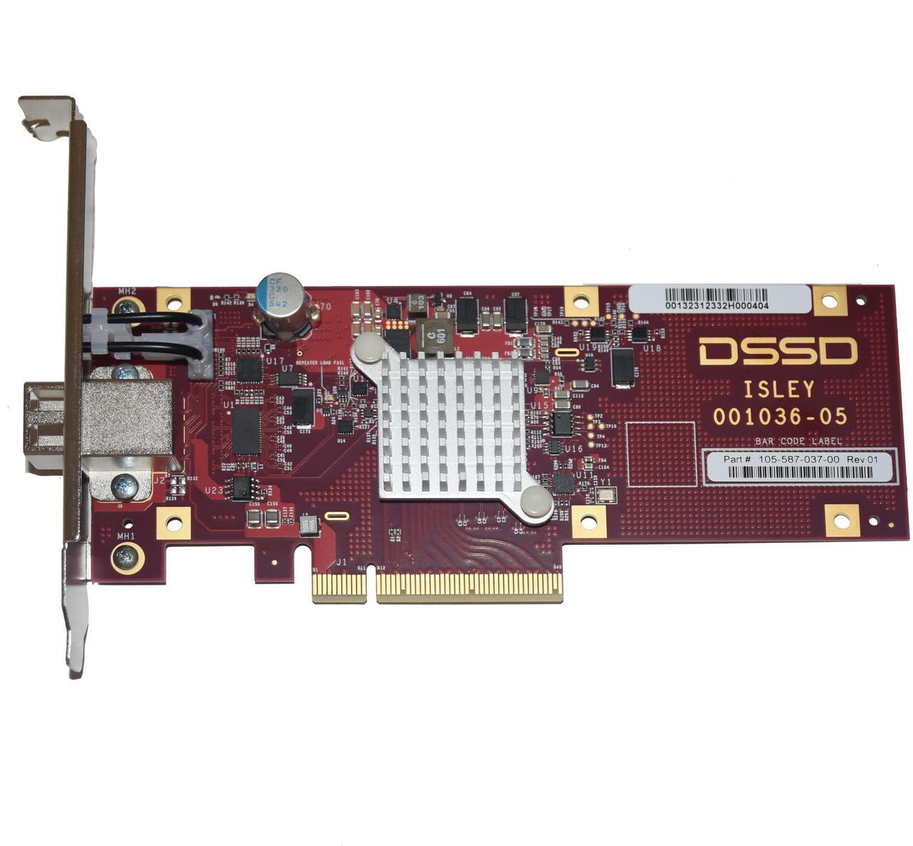 Alt view image 2 of 6 - Dell EMC DSSD D5 CX-1 SAS Card Array PCIe x16 12Gbs SAS 512MB Cache 3T3DV 06T52H 6T52H