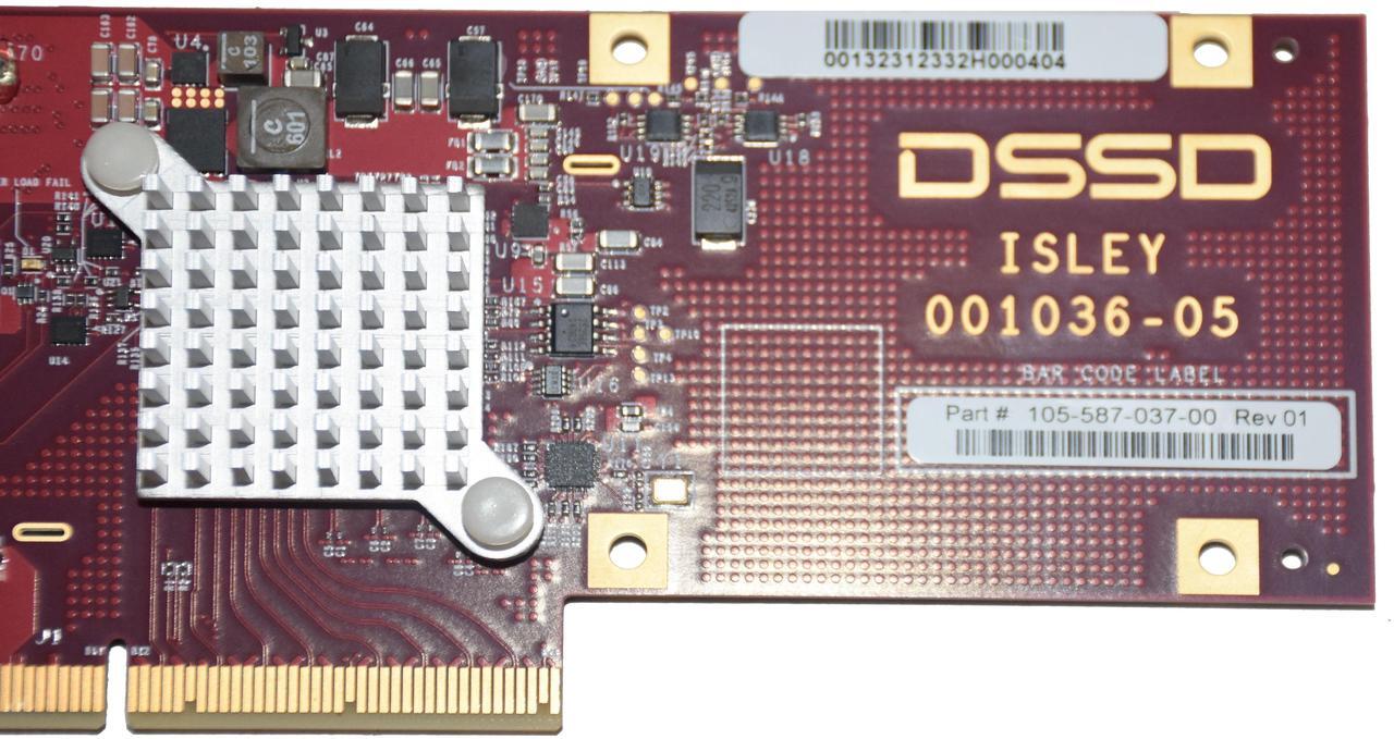 Alt view image 3 of 6 - Dell EMC DSSD D5 CX-1 SAS Card Array PCIe x16 12Gbs SAS 512MB Cache 3T3DV 06T52H 6T52H