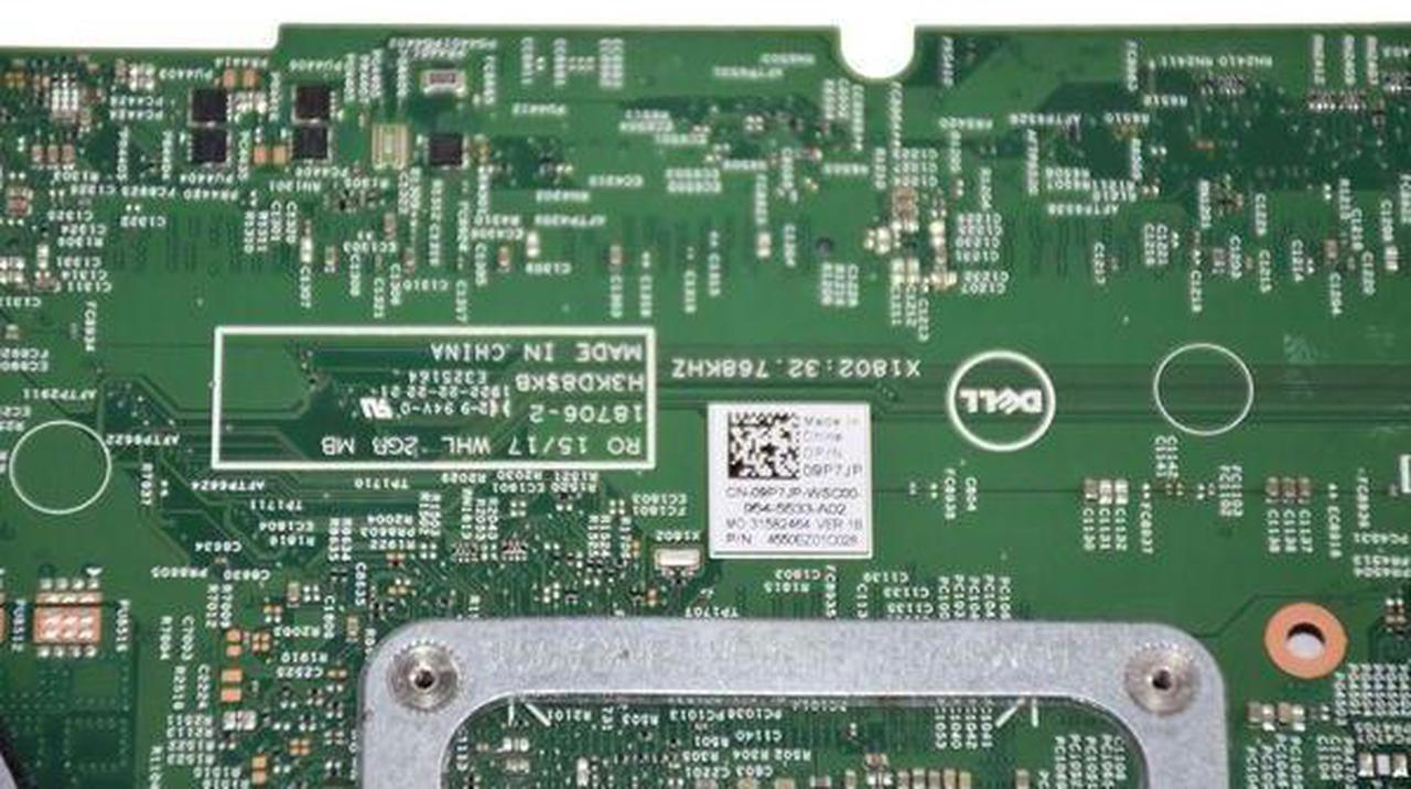 Alt view image 3 of 7 - Dell Inspiron 17 7786 2-in-1 Motherboard 9P7JP i7 1.8GHz Quad-Core w/ Nvidia Graphics