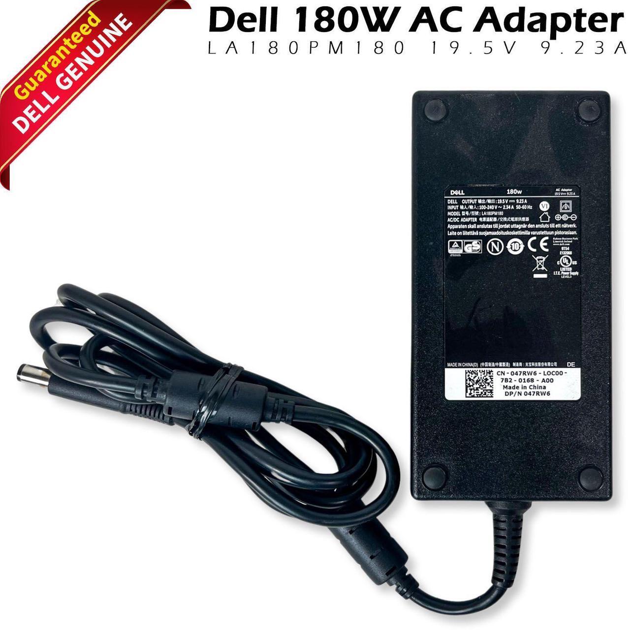 Alt view image 3 of 9 - Dell 47RW6 LA180PM180 19.5V 9.23A 180W AC Adapter Charger 47RW6