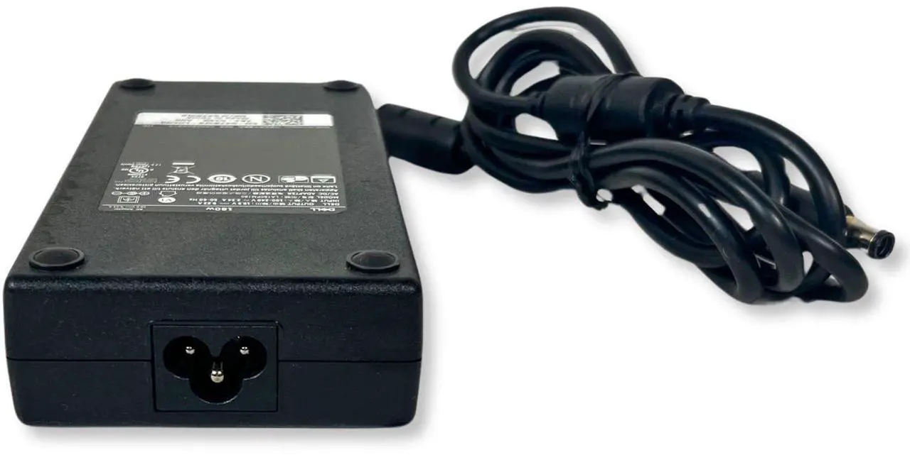 Alt view image 5 of 8 - LA180PM180 Genuine Dell Alienware 15 R3 G7 17 180W 19.5V 9.23A AC Power Adapter 47RW6 AC / DC Power Adapters
