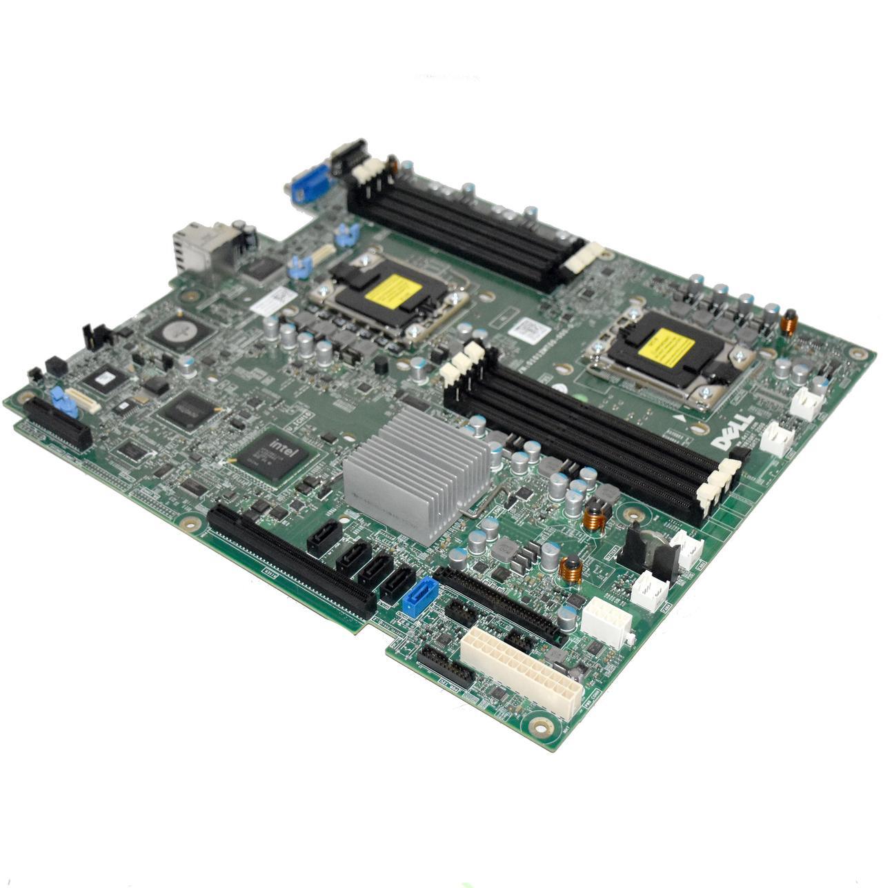 Alt view image 3 of 7 - Dell PowerEdge R510 Server Motherboard LGA 1366 DDR3 ECC SATA Dual Gigabit LAN DPRKF