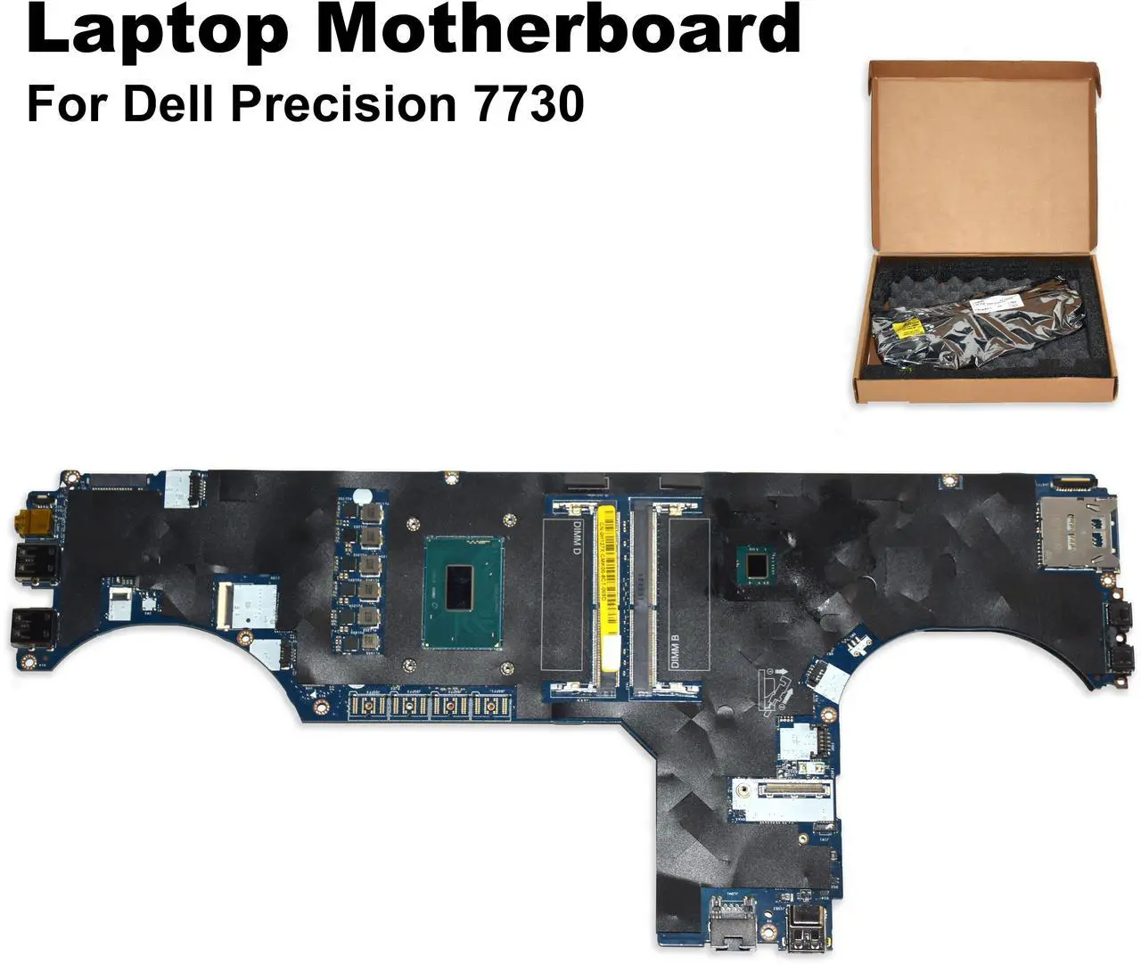 Alt view image 2 of 7 - Dell Precision 7730 Intel Xeon E-2176M DDR4 laptop Motherboard H127X