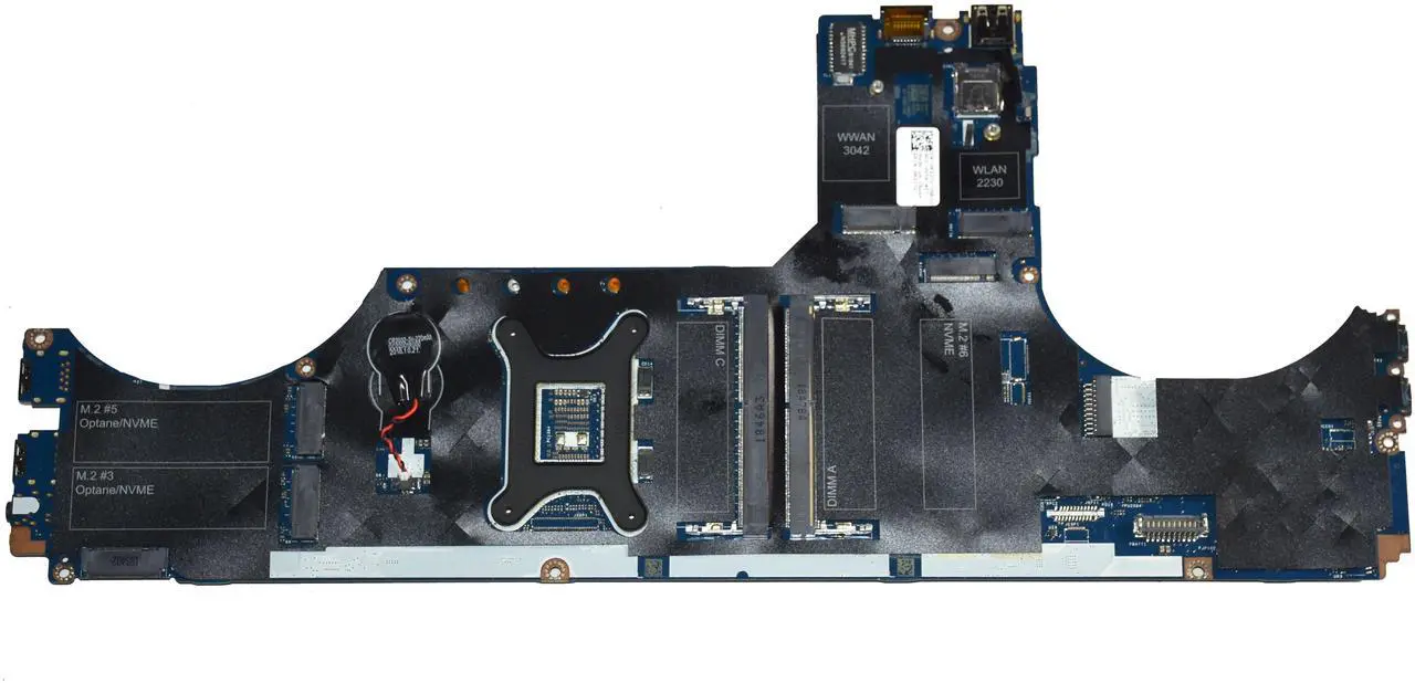 Alt view image 6 of 7 - Dell Precision 7730 Intel Xeon E-2176M DDR4 laptop Motherboard H127X
