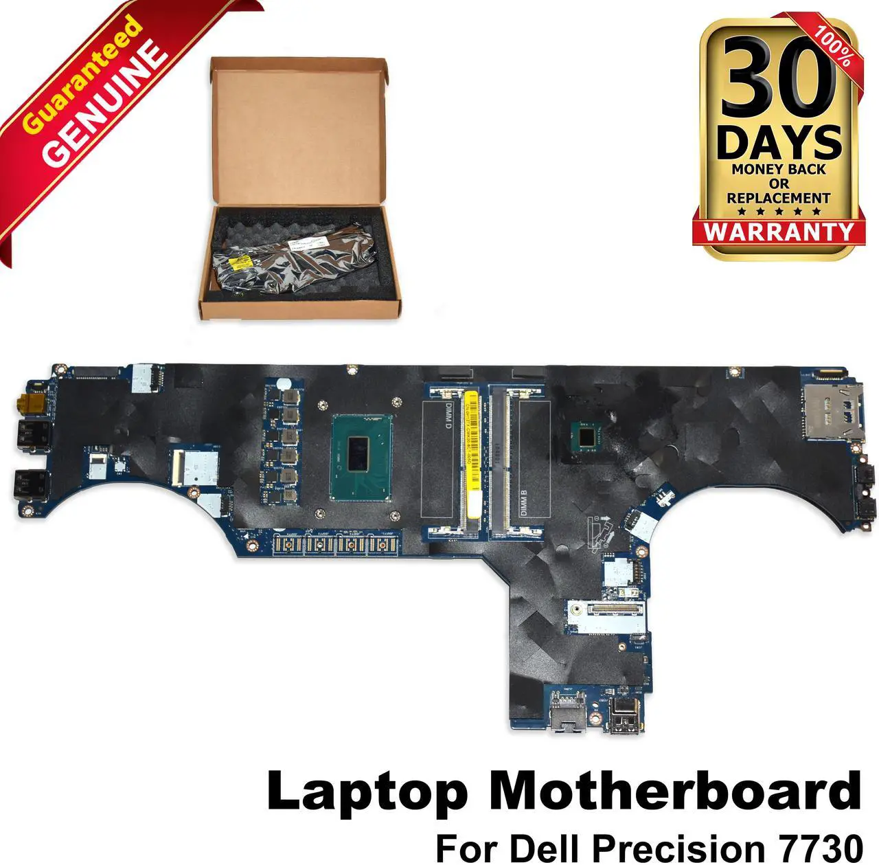 Main image of Dell Precision 7730 Intel Xeon E-2176M DDR4 laptop Motherboard H127X