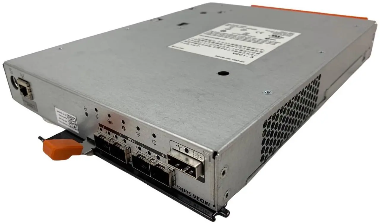 Alt view image 5 of 7 - Dell PowerVault MD3600f MD3620f 4GB Cache 8G SFP+ Fibre Channel Controller FHF8M