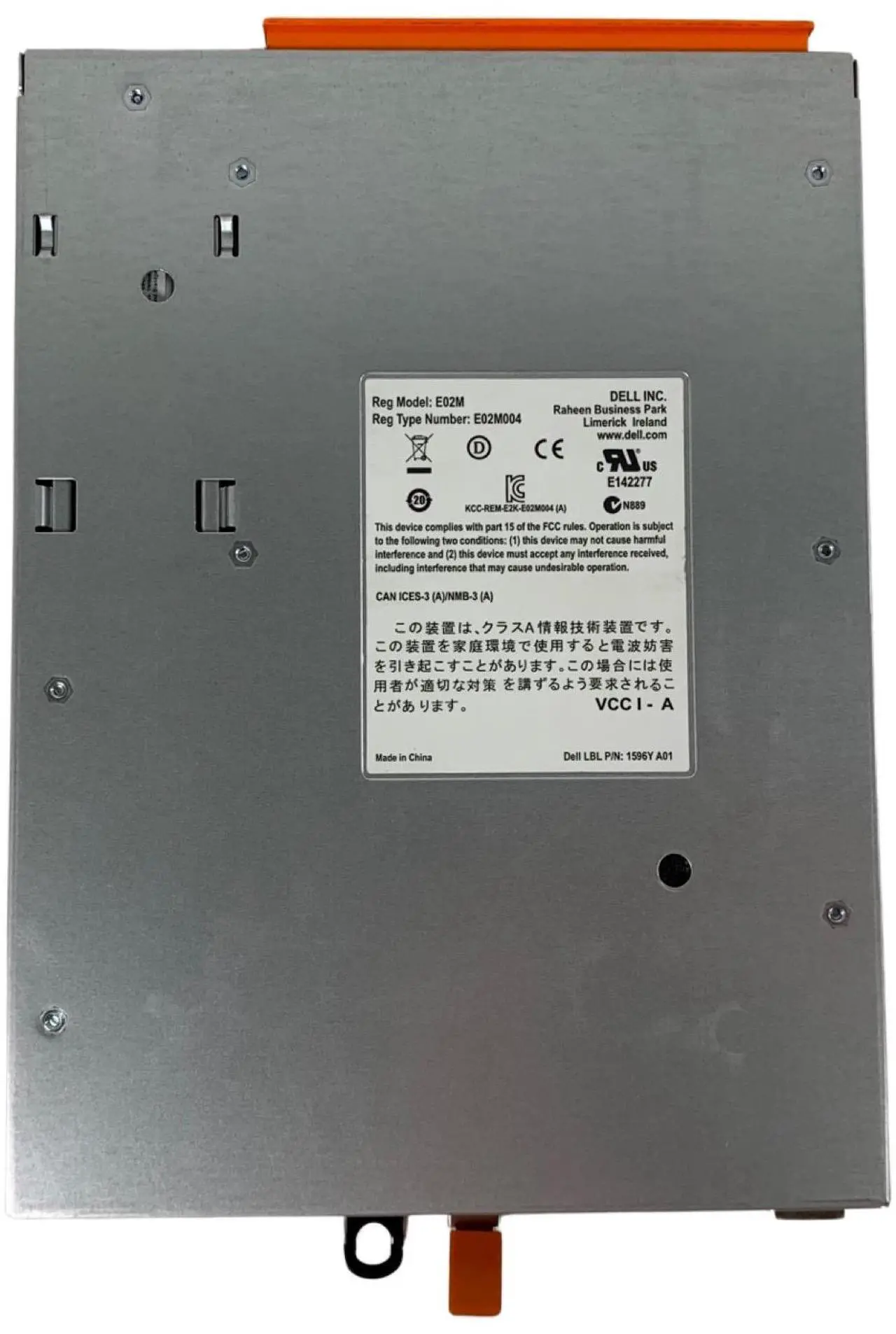 Alt view image 3 of 7 - Dell PowerVault MD3600f MD3620f 4GB Cache 8G SFP+ Fibre Channel Controller FHF8M