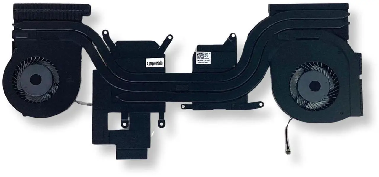Alt view image 6 of 7 - Dell Alienware 13 R3 CPU Fan Heatsink Assembly 5H8Y5