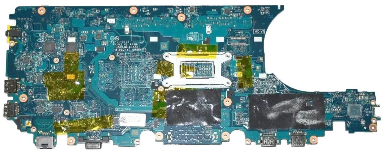 Alt view image 6 of 6 - Dell Precision 15 3510 Intel Core i5-6440HQ 2.6 GHz Laptop Motherboard G5FN9