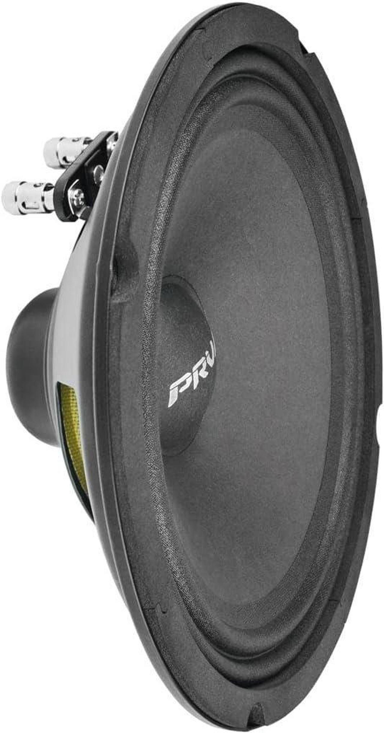Alt view image 2 of 8 - prv audio 8 inch midrange speaker 8mr400-ndy-4, 400 watts max program power, neodymium, 4 ohm, 200 watts rms power, 94 db, mid range loudspeaker fo pro car audio (single)