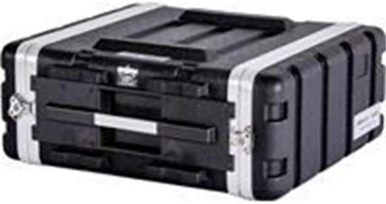 Alt view image 3 of 6 - Fly Drive Case 4u Space ABS Molded for Tough Durable Interior and Exterior Case For 19-Inch Amplifie