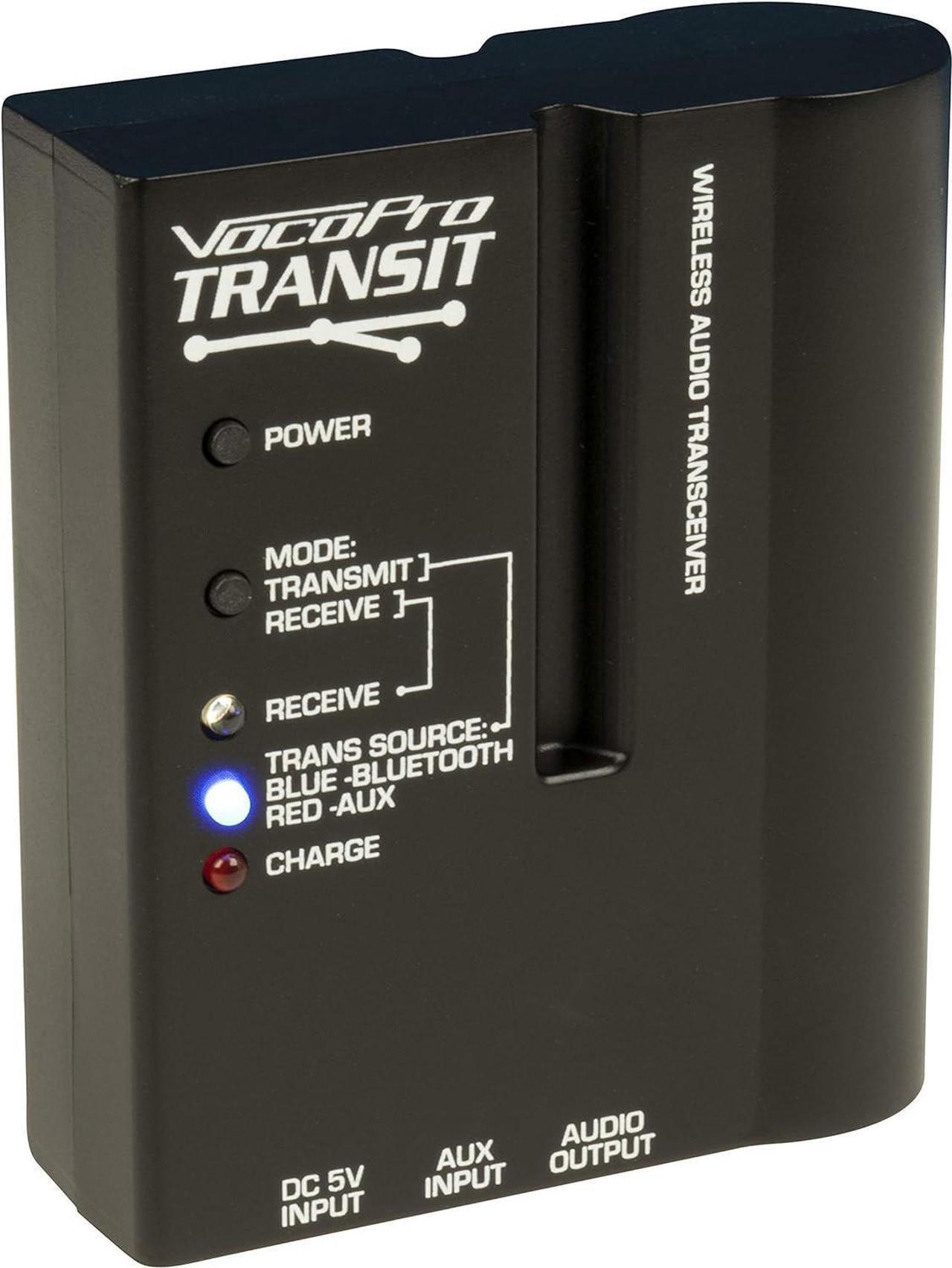Alt view image 4 of 10 - VocoPro TRANSIT Rechargeable Bluetooth Wireless Transceivers for Active PA