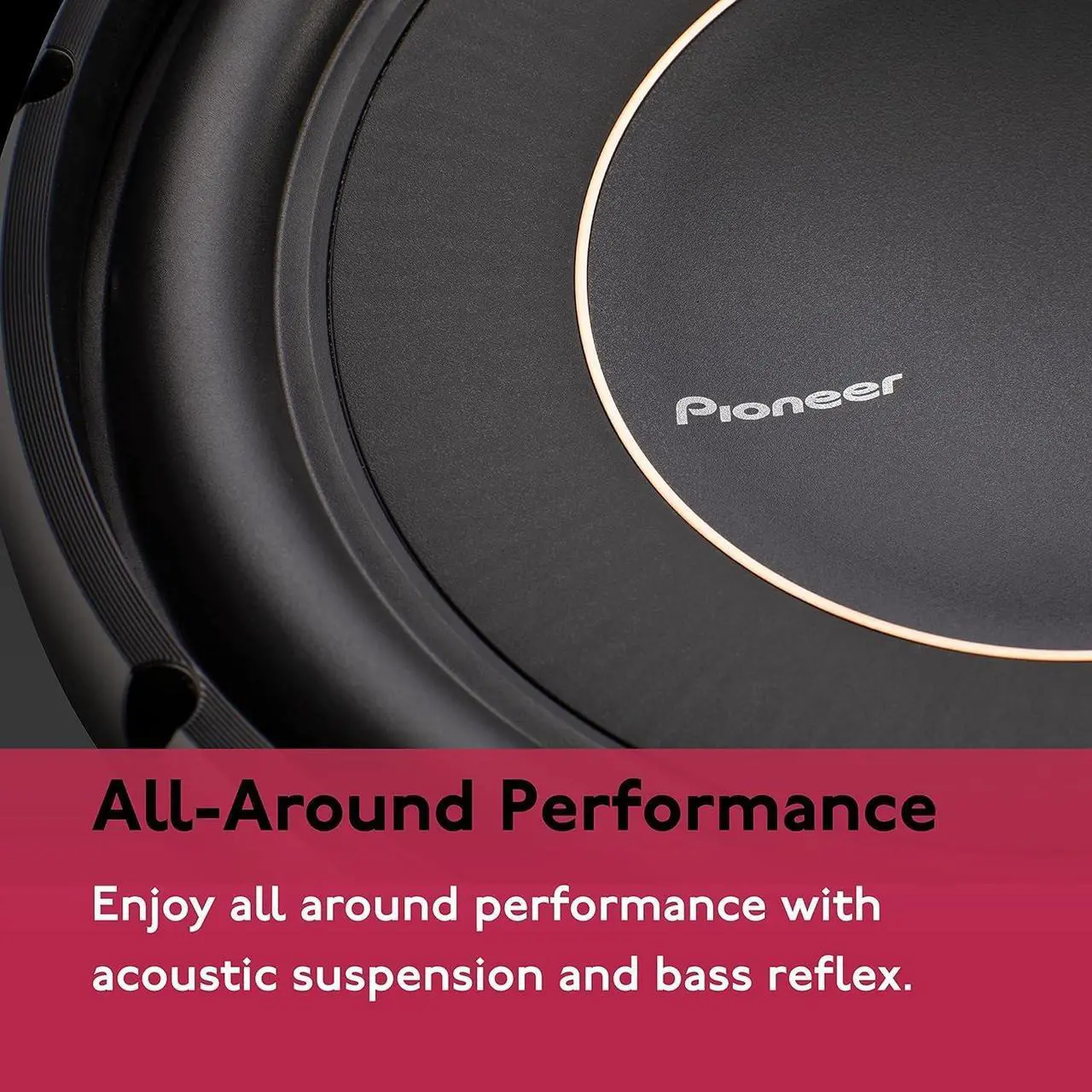 Alt view image 6 of 12 - Pioneer TS-D12D4 12” Dual 4 ohms Voice Coil Subwoofer