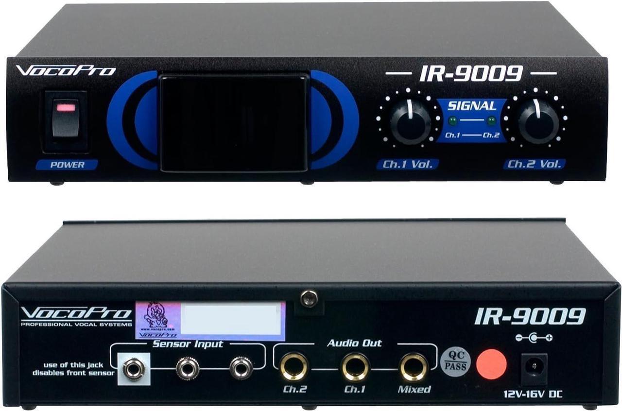 Alt view image 6 of 10 - IR-9009-2 - Infrared Dual Wireless Microphone System