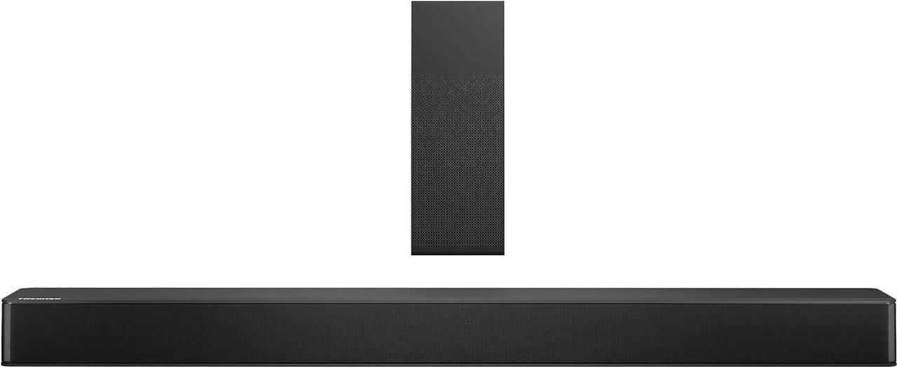 Hisense HS2100 2.1 Ch 240W Sound Bar with Wireless Subwoofer - DTS Virtual X, Dolby Audio, Ezplay, 6 EQ Modes, HDMI ARC, Bluetooth 5.3