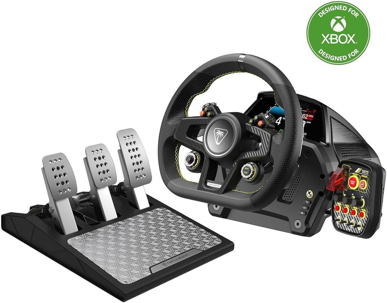 Main image of Turtle Beach VelocityOne Race Wheel & Pedal System Licensed for Xbox Series X|S, Xbox One, Windows PCs  7.2Nm Direct Drive Force Feedback, 3 Pedals & Magnetic Paddle Shifters, Hall Effect Sensors