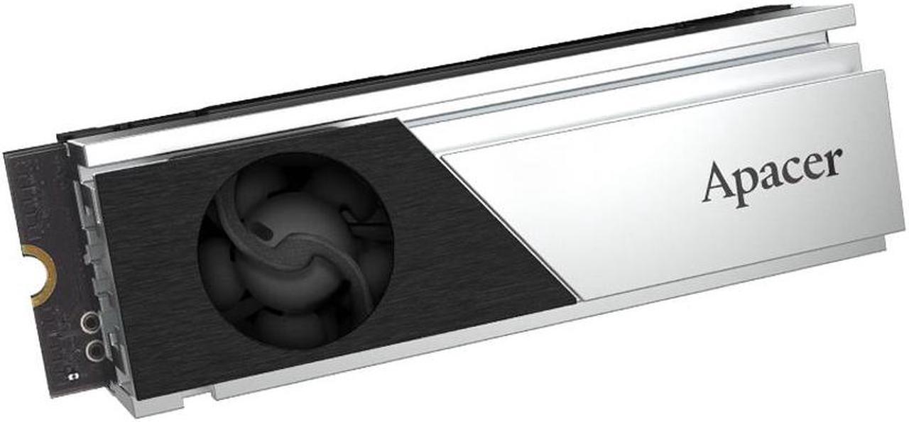 Alt view image 2 of 5 - Apacer Gen5 x4 M.2 PCIe 1TB w/ Heatsink, Standard(Single) - Up to 12,000MB/sec
