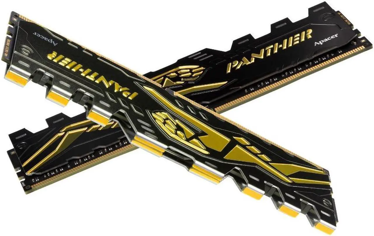Alt view image 2 of 5 - Apacer Panther DDR4 16GB (2x8gb) 288-Pin PC RAM 3200 Desktop Memory Module