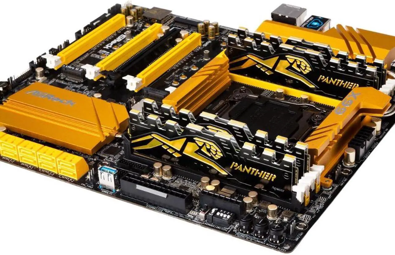 Alt view image 3 of 5 - Apacer Panther DDR4 16GB (2x8gb) 288-Pin PC RAM 3200 Desktop Memory Module