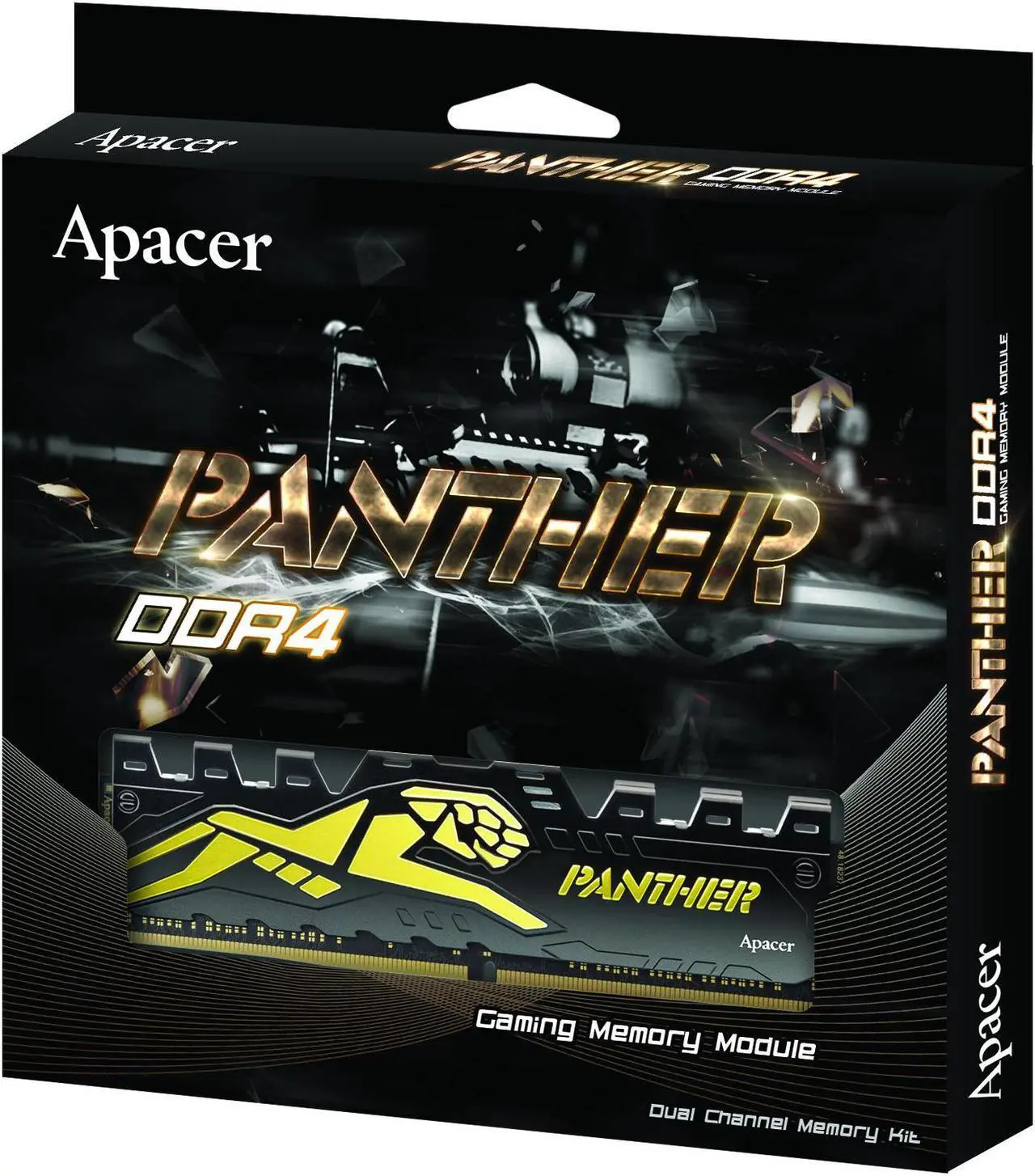 Alt view image 5 of 5 - Apacer Panther DDR4 16GB (2x8gb) 288-Pin PC RAM 3200 Desktop Memory Module