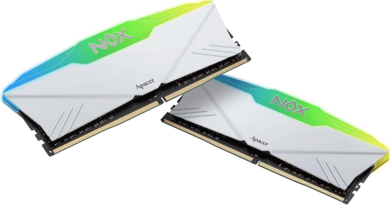Main image of Apacer NOX RGB DDR4 32GB (2x16GB) 288-Pin PC RAM 3200 Desktop Memory Module