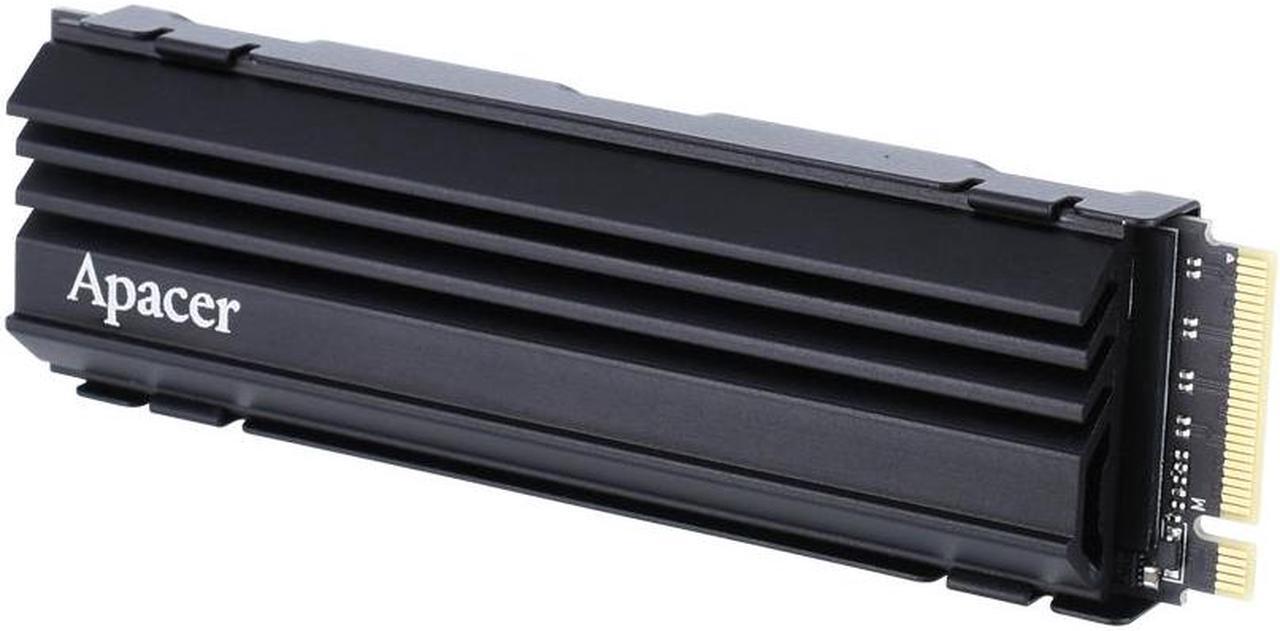 Alt view image 3 of 7 - Apacer AS2280Q4U M.2 PCIe Gen4 x4 Internal 1TB SSD - Free Heatsink, PS5 Compatibility (Single)