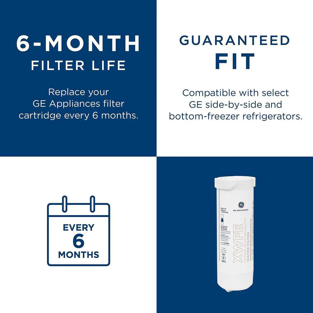 Alt view image 15 of 17 - GE MWF Refrigerator Water Filter